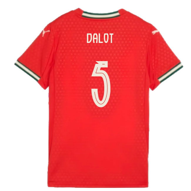 2025-2026 Portugal Home Shirt (Ladies) (Dalot 5)