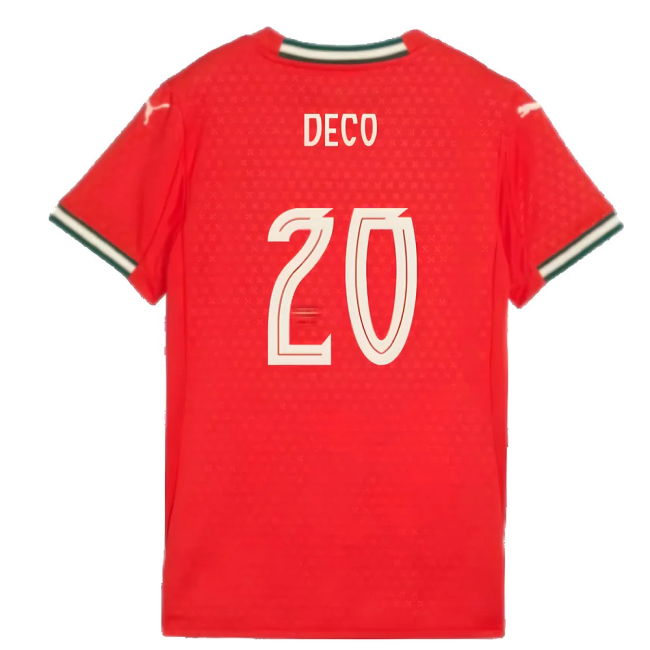 2025-2026 Portugal Home Shirt (Ladies) (Deco 20)