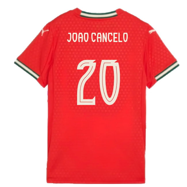 2025-2026 Portugal Home Shirt (Ladies) (Joao Cancelo 20)