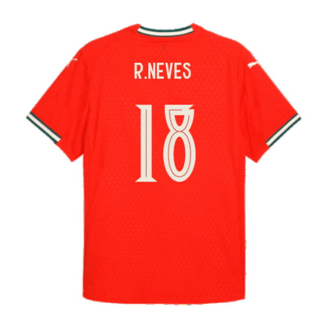 2025-2026 Portugal Home Shirt (R.Neves 18)