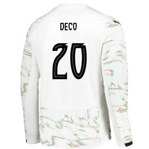 2025-2026 Portugal Long Sleeve Away Shirt (Deco 20)