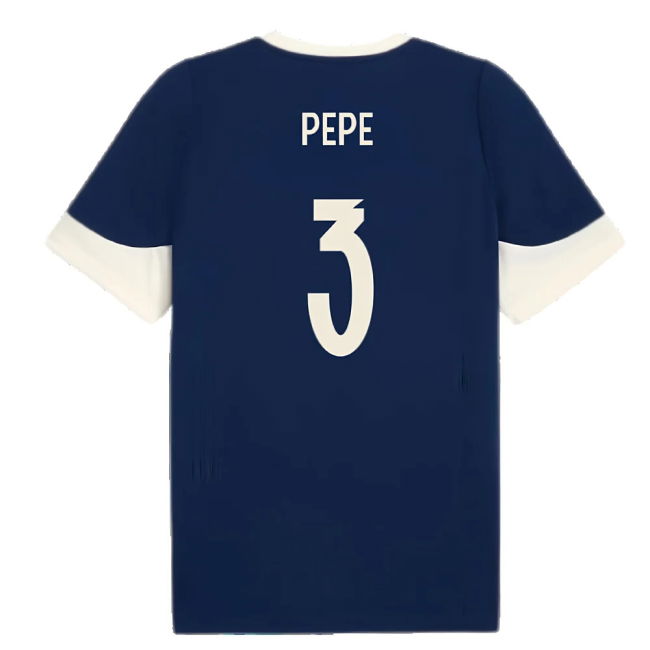 2025-2026 Portugal Training Jersey (Persian Blue) (Pepe 3)