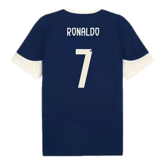 2025-2026 Portugal Training Jersey (Persian Blue) (Ronaldo 7)