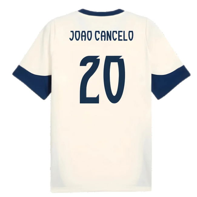 2025-2026 Portugal Training Jersey (Sugared Almond) (Joao Cancelo 20)