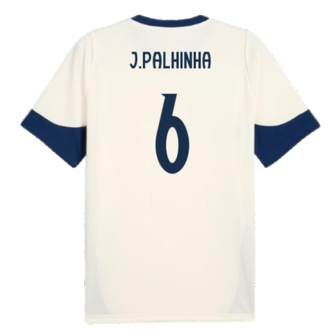 2025-2026 Portugal Training Jersey (Sugared Almond) (J.Palhinha 6)