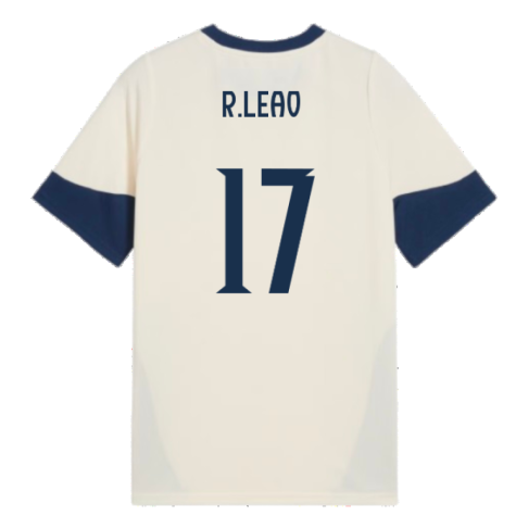 2025-2026 Portugal Training Jersey (Sugared Almond) - Kids (R.Leao 17)