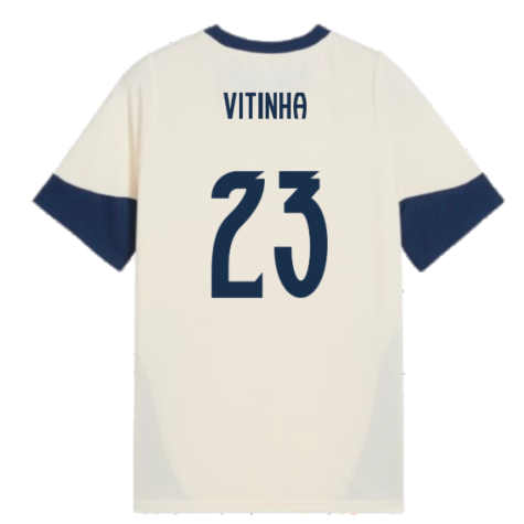 2025-2026 Portugal Training Jersey (Sugared Almond) - Kids (Vitinha 23)