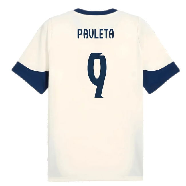 2025-2026 Portugal Training Jersey (Sugared Almond) (Pauleta 9)