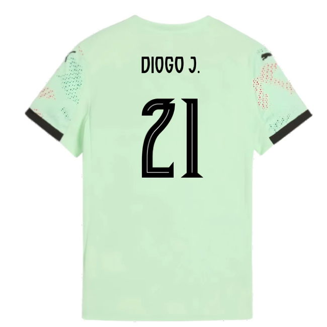 2025-2026 Portugal Womens Team Away Shirt (Ladies) (Diogo J. 21)