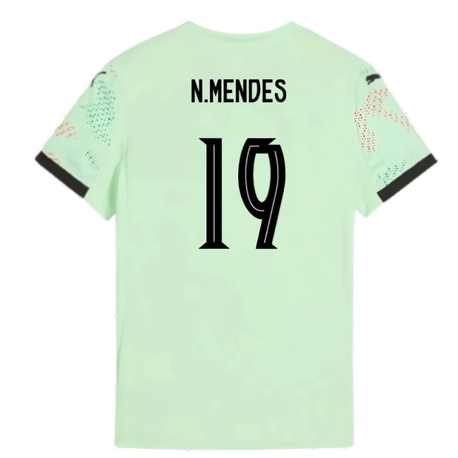 2025-2026 Portugal Womens Team Away Shirt (Ladies) (N.Mendes 19)