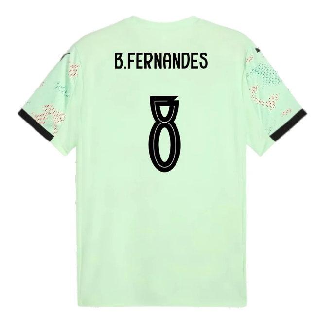 2025-2026 Portugal Womens Team Away Shirt (Unisex) (B.Fernandes 8)