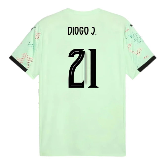 2025-2026 Portugal Womens Team Away Shirt (Unisex) (Diogo J. 21)