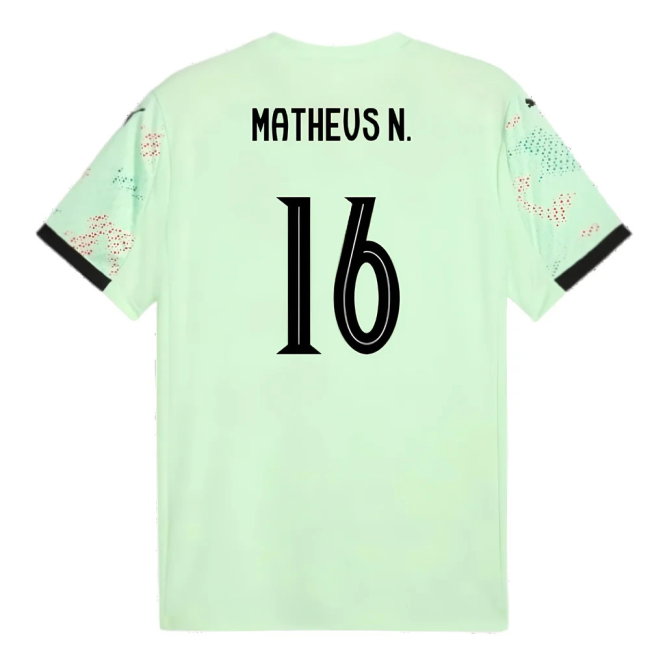 2025-2026 Portugal Womens Team Away Shirt (Unisex) (Matheus N. 16)