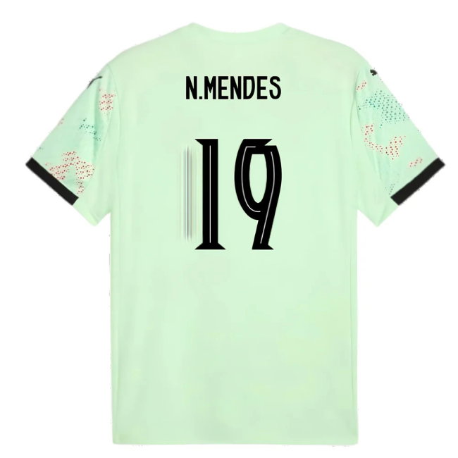 2025-2026 Portugal Womens Team Away Shirt (Unisex) (N.Mendes 19)
