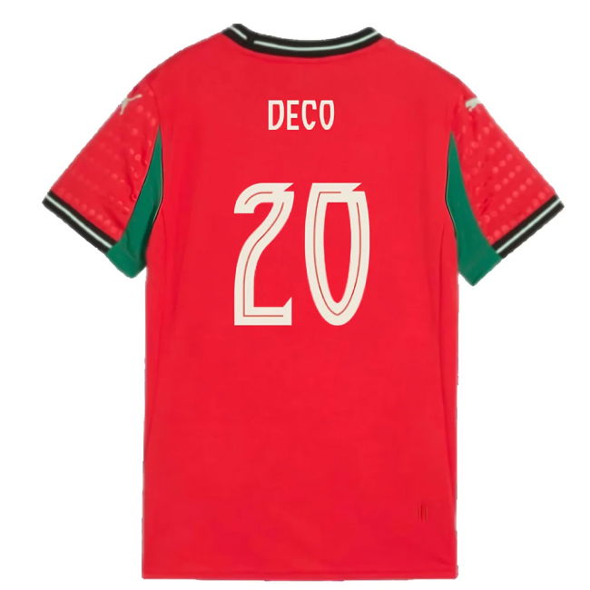 2025-2026 Portugal Womens Team Home Shirt (Ladies) (Deco 20)