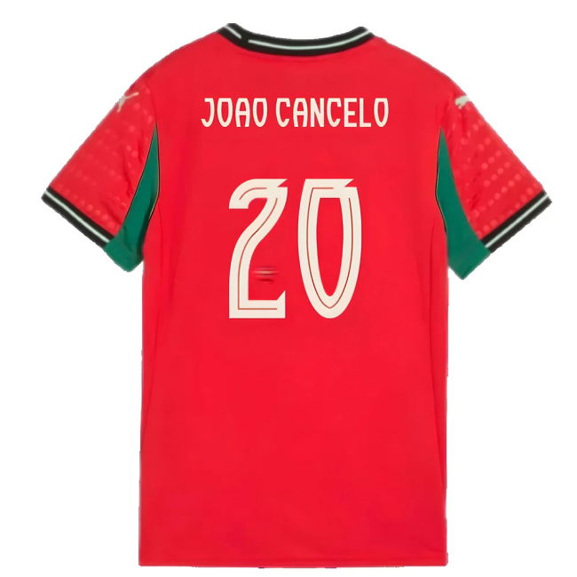 2025-2026 Portugal Womens Team Home Shirt (Ladies) (Joao Cancelo 20)