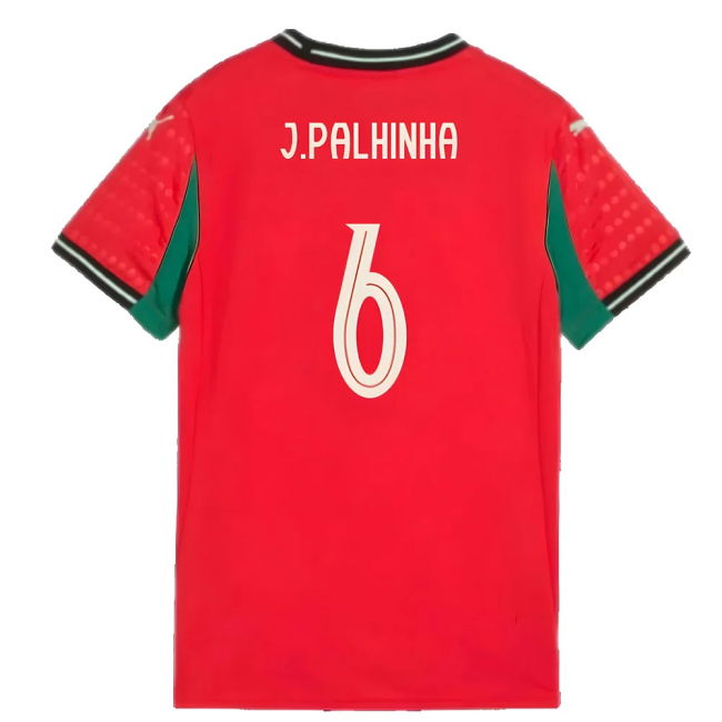 2025-2026 Portugal Womens Team Home Shirt (Ladies) (J.Palhinha 6)