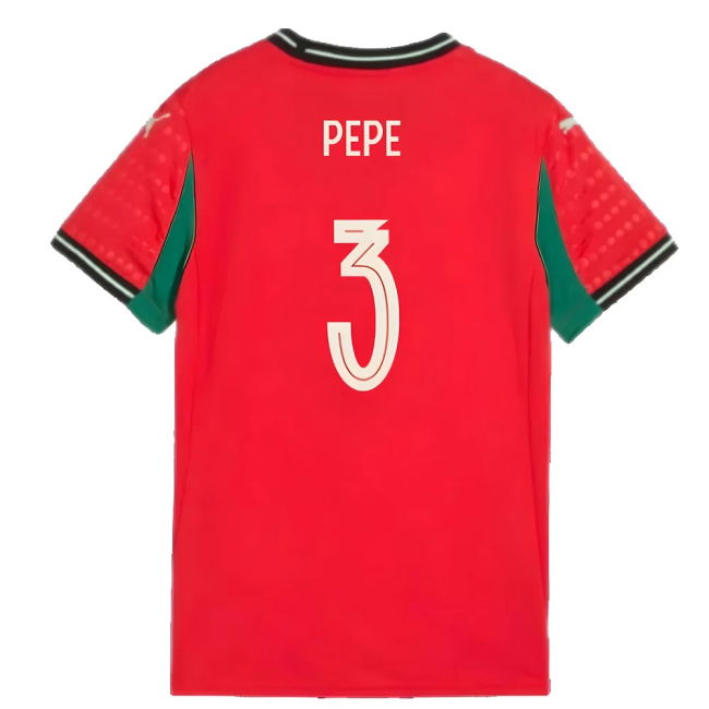 2025-2026 Portugal Womens Team Home Shirt (Ladies) (Pepe 3)