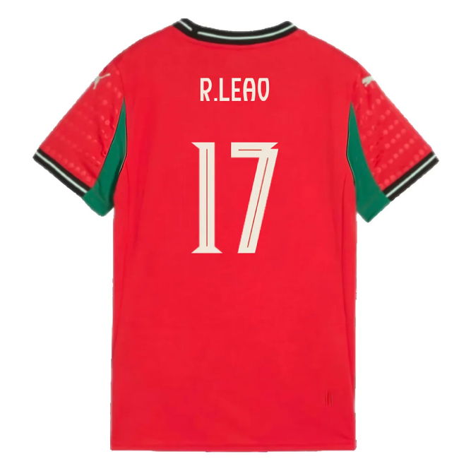2025-2026 Portugal Womens Team Home Shirt (Ladies) (R.Leao 17)