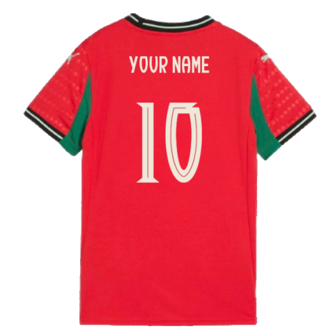 2025-2026 Portugal Womens Team Home Shirt (Ladies) (Your Name)