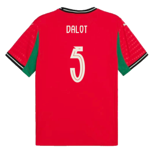 2025-2026 Portugal Womens Team Home Shirt (Unisex) (Dalot 5)