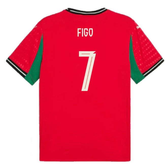 2025-2026 Portugal Womens Team Home Shirt (Unisex) (Figo 7)