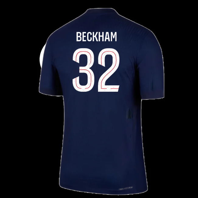 2025-2026 PSG Home Dri-Fit ADV Authentic Shirt (Beckham 32)
