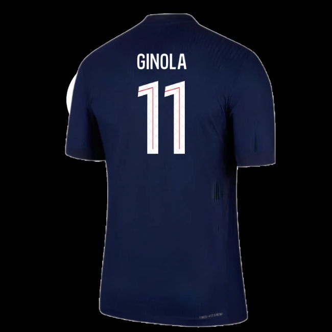 2025-2026 PSG Home Dri-Fit ADV Authentic Shirt (Ginola 11)