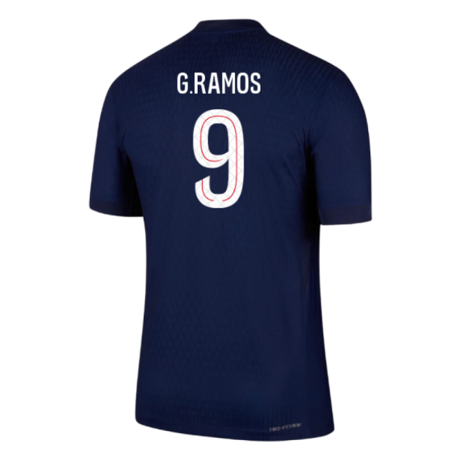 2025-2026 PSG Home Dri-Fit ADV Authentic Shirt (G.Ramos 9)