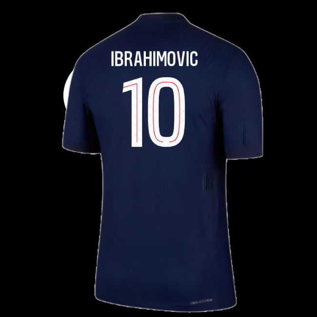 2025-2026 PSG Home Dri-Fit ADV Authentic Shirt (Ibrahimovic 10)