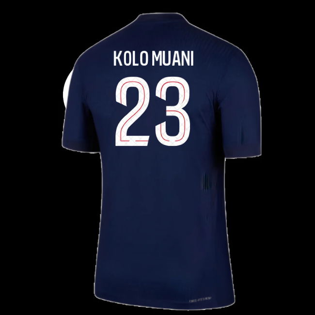 2025-2026 PSG Home Dri-Fit ADV Authentic Shirt (Kolo Muani 23)