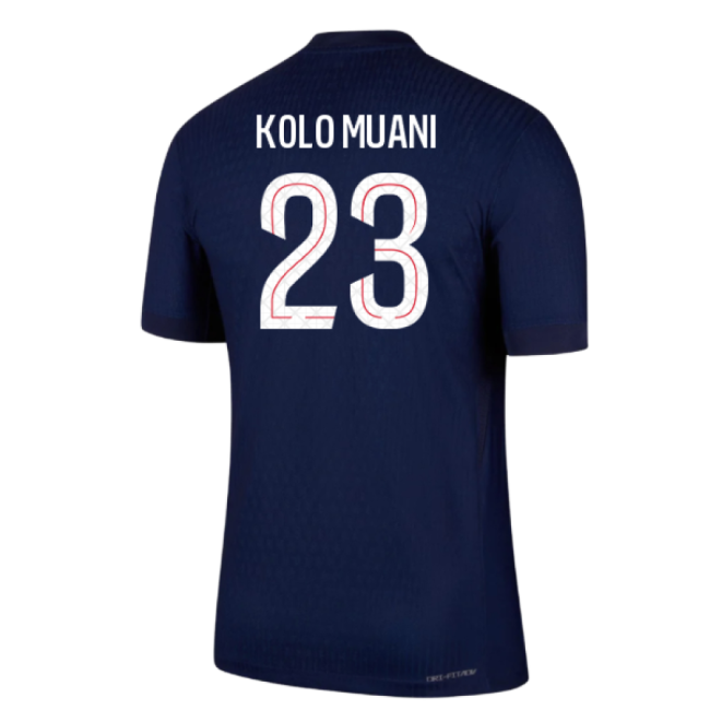 2025-2026 PSG Home Dri-Fit ADV Authentic Shirt (Kolo Muani 23)