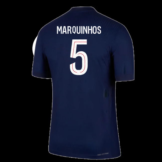 2025-2026 PSG Home Dri-Fit ADV Authentic Shirt (Marquinhos 5)