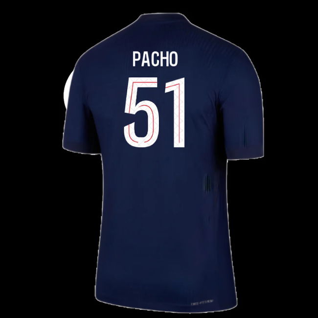 2025-2026 PSG Home Dri-Fit ADV Authentic Shirt (Pacho 51)