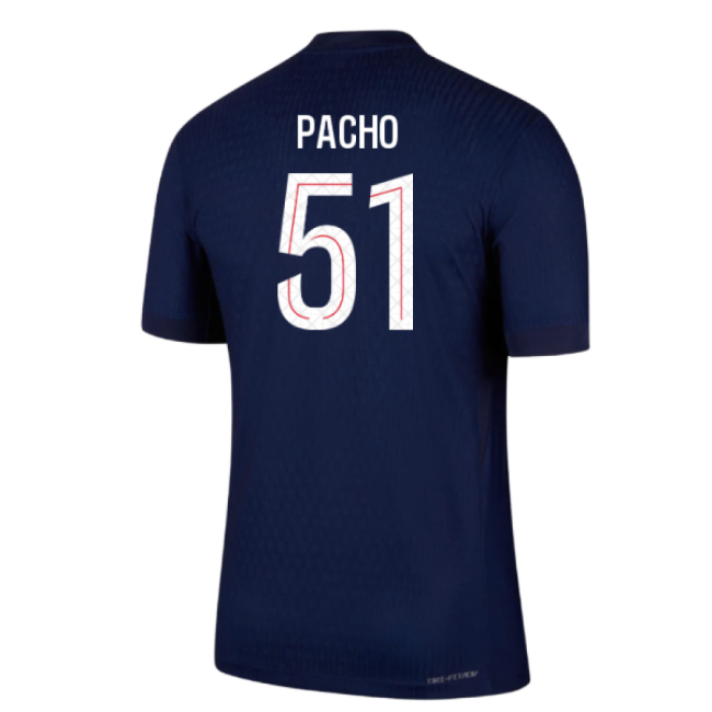 2025-2026 PSG Home Dri-Fit ADV Authentic Shirt (Pacho 51)