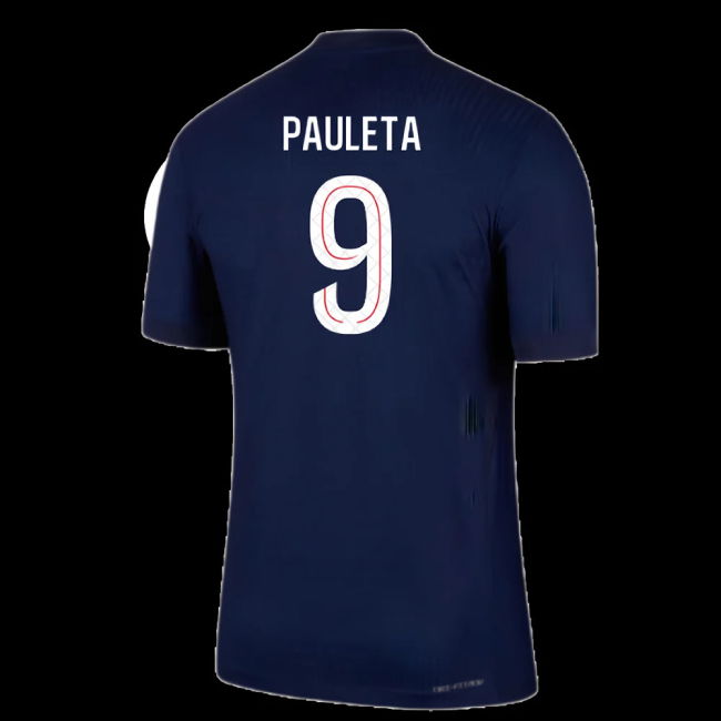 2025-2026 PSG Home Dri-Fit ADV Authentic Shirt (Pauleta 9)