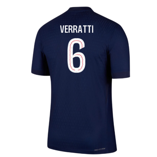 2025-2026 PSG Home Dri-Fit ADV Authentic Shirt (Verratti 6)