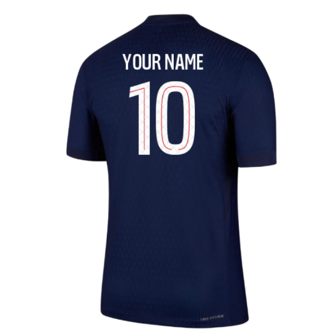 2025-2026 PSG Home Dri-Fit ADV Authentic Shirt (Your Name)