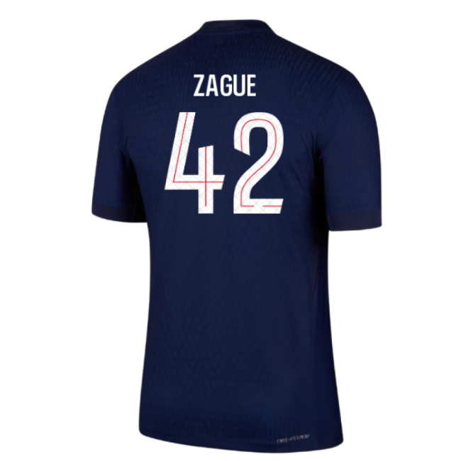 2025-2026 PSG Home Dri-Fit ADV Authentic Shirt (Zague 42)