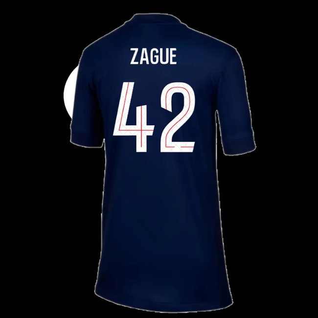 2025-2026 PSG Paris Saint Germain Home Shirt (Kids) (Zague 42)