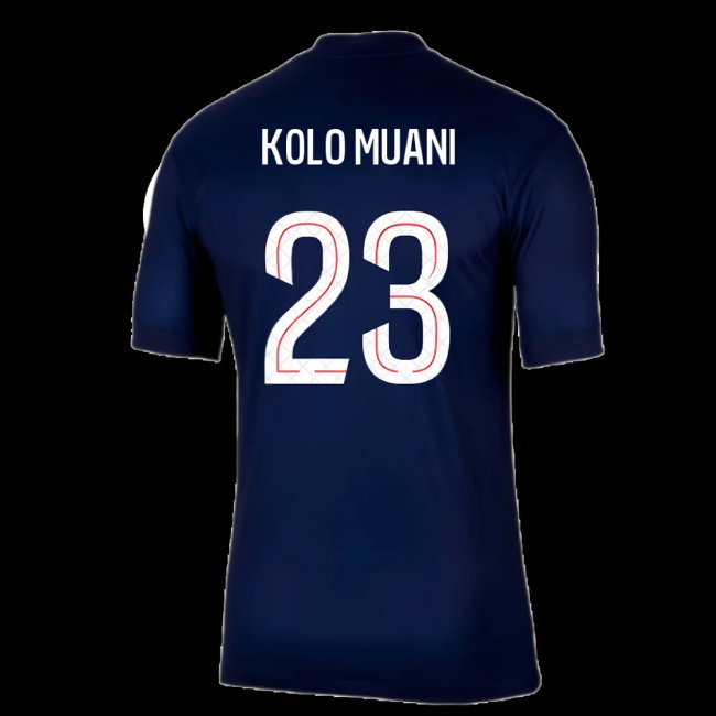 2025-2026 PSG Paris Saint Germain Home Shirt (Kolo Muani 23)
