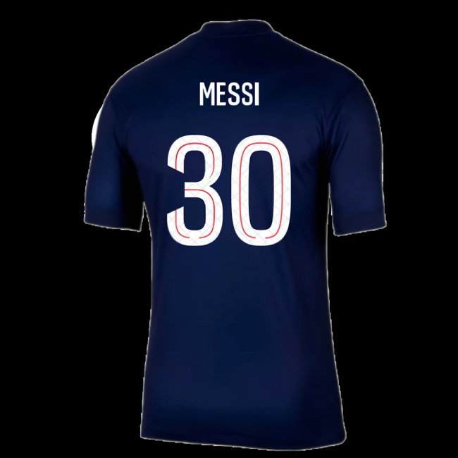 2025-2026 PSG Paris Saint Germain Home Shirt (Messi 30)