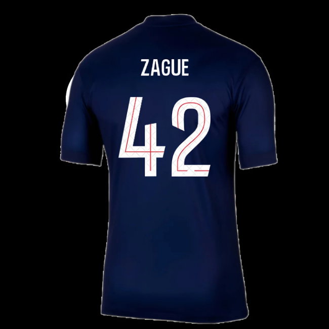 2025-2026 PSG Paris Saint Germain Home Shirt (Zague 42)