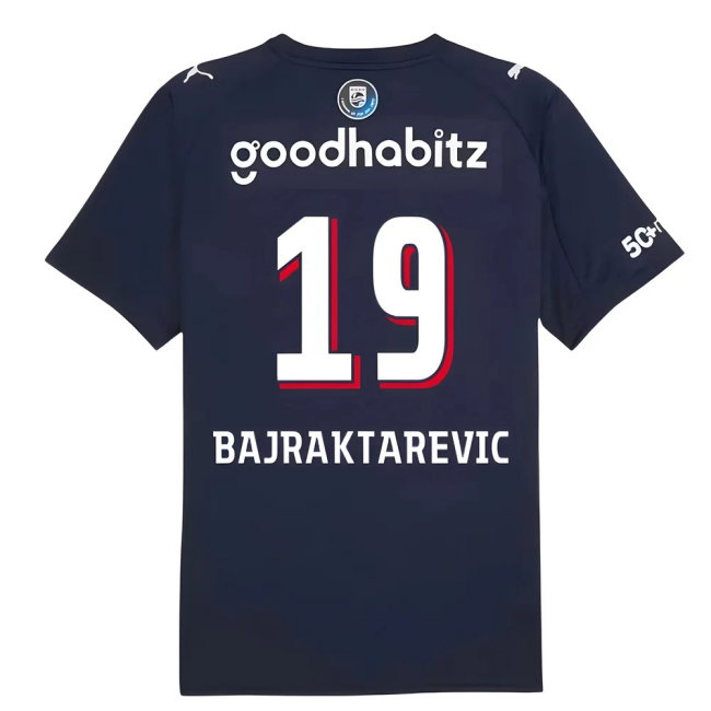 2025-2026 PSV Eindhoven Away Shirt (Bajraktarevic 19)