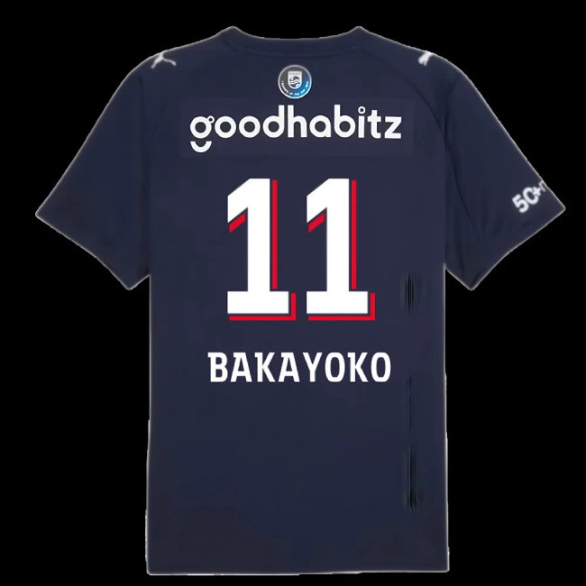 2025-2026 PSV Eindhoven Away Shirt (Bakayoko 11)