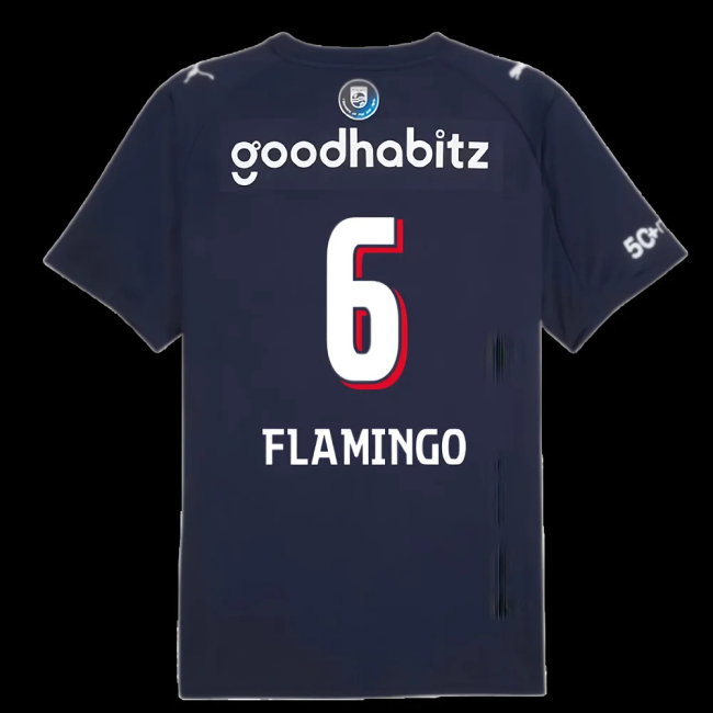 2025-2026 PSV Eindhoven Away Shirt (Flamingo 6)