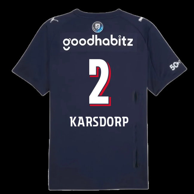 2025-2026 PSV Eindhoven Away Shirt (Karsdorp 2)