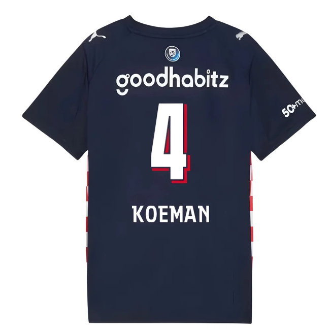 2025-2026 PSV Eindhoven Away Shirt (Kids) (Koeman 4)
