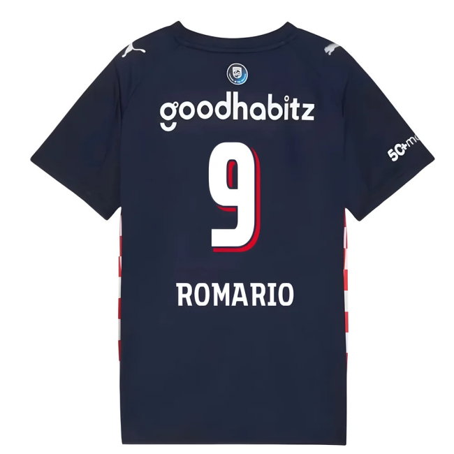 2025-2026 PSV Eindhoven Away Shirt (Kids) (Romario 9)