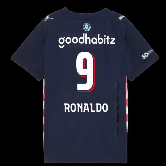 2025-2026 PSV Eindhoven Away Shirt (Kids) (Ronaldo 9)